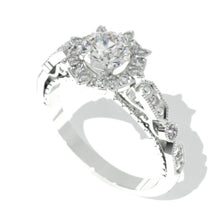 Load image into Gallery viewer, Moissanite Engagement Ring
