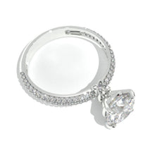 Load image into Gallery viewer, ''Carmen'' 2 Carat Forever One Moissanite 14K Gold Moissanite Engagement Ring

