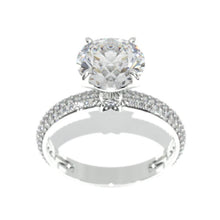 Load image into Gallery viewer,  2 Carat  Lab Grown Diamond 14K Gold  Engagement Ring

