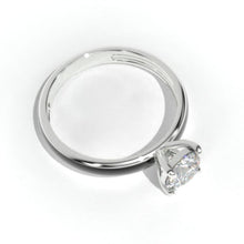 Load image into Gallery viewer, 1 Carat Giliarto Moisanite  Gold Black Enamel Engagement Promissory Ring

