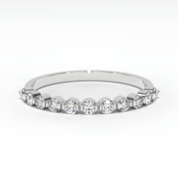 0.5 Carat Diamond Giliarto Eternity  Gold Ring