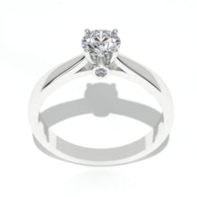 Load image into Gallery viewer, 1 Carat Giliarto Moissanite Solitaire White Gold Engagement Ring
