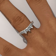 Load image into Gallery viewer, Moissanite Stackable Ring
