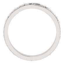 Load image into Gallery viewer, 14K Gold Sculptural Band with Milgrain
