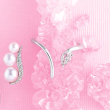 Load image into Gallery viewer, 14K White 1/3 CTW Diamond Negative Space Ring
