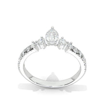 Load image into Gallery viewer, Moissanite Stackable Ring

