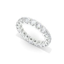 Load image into Gallery viewer, 5ctw Moissanite Full Eternity Band
