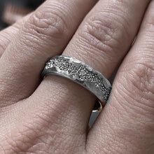 Load image into Gallery viewer, 0.6 CTW Moissainte Men's Ring 14K White Gold Ring
