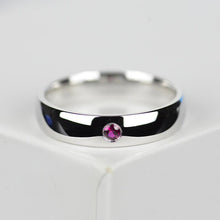 Load image into Gallery viewer, Ruby Men's Gold Wedding Engagement  Ring
