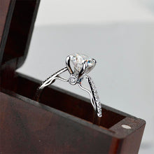 Load image into Gallery viewer, Moissanite Gold Engagement Ring
