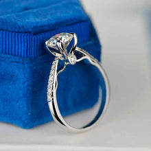 Load image into Gallery viewer, Moissanite Gold Engagement Ring
