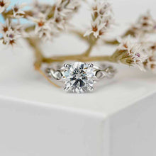 Load image into Gallery viewer, Gray Moissanite  Ring
