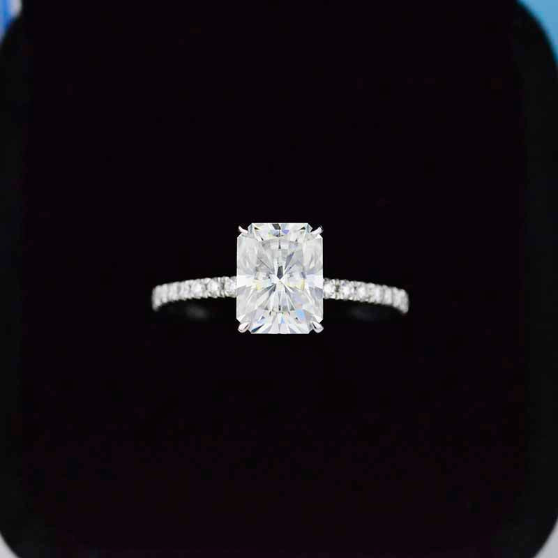 moissanite ring