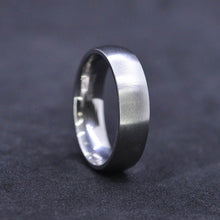 Load image into Gallery viewer, Brushed Finish Titanium Wedding Band Ring
