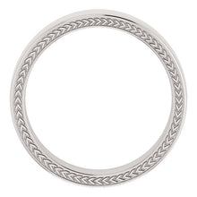 Load image into Gallery viewer, 14K Gold  Wheat Pattern Band
