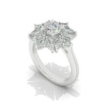Load image into Gallery viewer, 1 Carat Carat Moissanite Giliarto  Gold Engagement Ring
