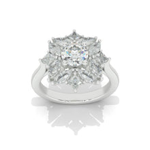 Load image into Gallery viewer, 1 Carat Carat Moissanite Giliarto  Gold Engagement Ring
