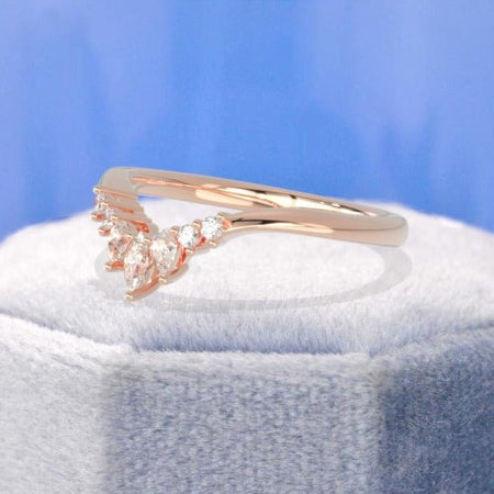 Moissanite Stackable Ring