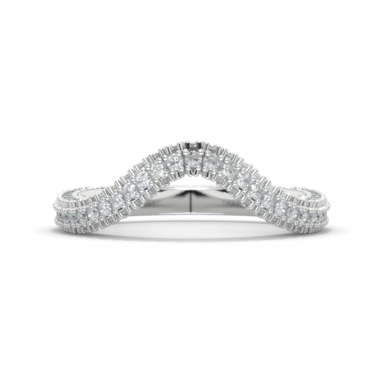 Giliarto Eternity Ring V-Shape