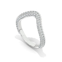 Load image into Gallery viewer, Giliarto Eternity Ring V-Shape
