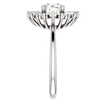 Load image into Gallery viewer, 14K White Gold 6.5 mm Round Forever One Moissanite 1/2 CTW Diamond Engagement Ring
