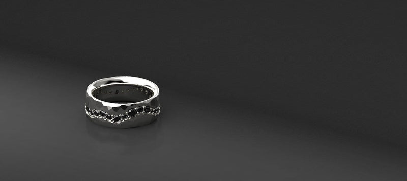 Diamond Men's Ring - Giliarto desktop