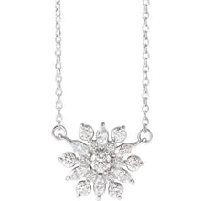 Load image into Gallery viewer, 1/2 CTW Diamond Vintage-Inspired 16" Necklace - Giliarto
