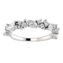 Load image into Gallery viewer, 14K Gold 7/8 CTW Diamond Anniversary Band
