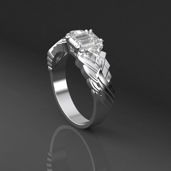 Diamond Men's Ring - Giliarto mobile