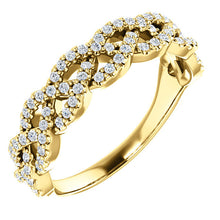 Load image into Gallery viewer, 14K Gold 1/3 CTW Diamond Anniversary Band
