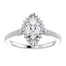 Load image into Gallery viewer, 14K Gold 7x5 mm Marquise Forever One 1/3 CTW Diamond Engagement Ring
