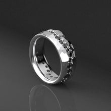 Load image into Gallery viewer, Diamond Men's Ring - Giliarto mobile
