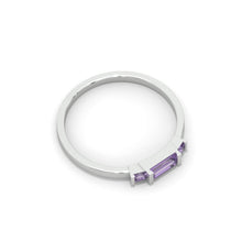 Load image into Gallery viewer, 0.3 Carat Giliarto Amethyst  Gold Promissory Ring
