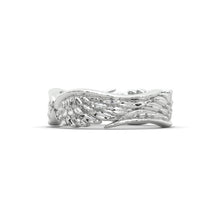 Load image into Gallery viewer, 14K White Gold Wings Ring
