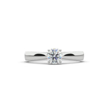 Load image into Gallery viewer, 1 Carat Giliarto Moissanite Solitaire White Gold Engagement Ring
