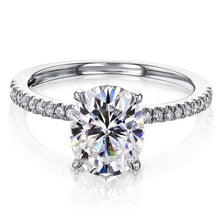 Load image into Gallery viewer, 2 Carat Oval Engagement Ring
