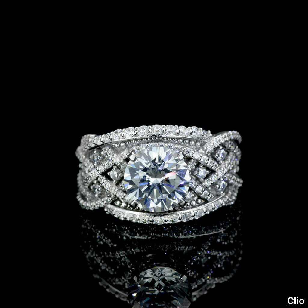 Forever One Moissanite ring