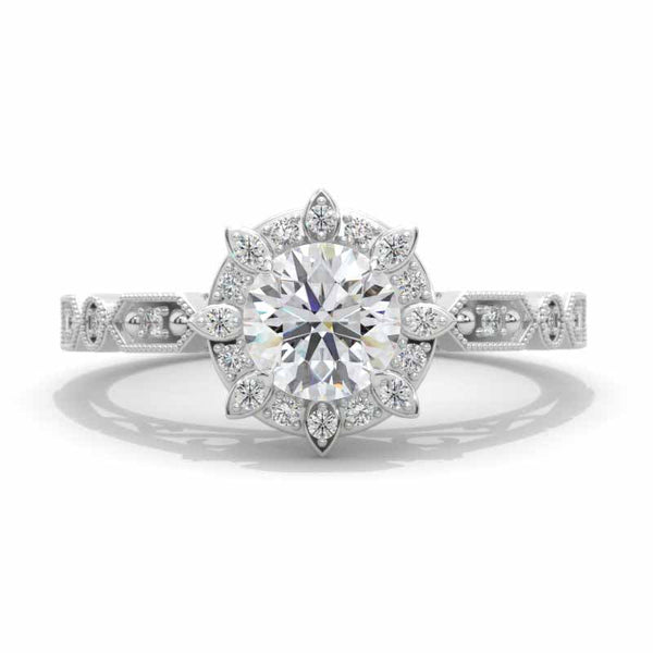 moissanite ring