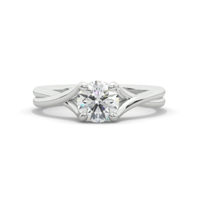 1 Carat Giliarto Moissanite Gold Engagement Promissory Ring