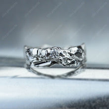 Load image into Gallery viewer, Liquid Gold Diamond Mens Ring. Rings - Ring
