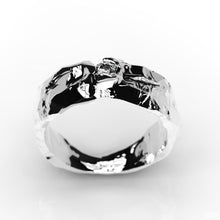 Load image into Gallery viewer, Diamond Men's  14K White Gold  Ring. - Giliarto
