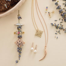 Load image into Gallery viewer, 14K Gold Geometric 16-18" Necklace
