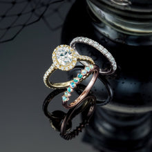 Load image into Gallery viewer, 14K White 1/2 CTW Diamond French-Set Anniversary Band

