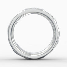 Load image into Gallery viewer, 14K White Gold  Ring mens natural diamond ring
