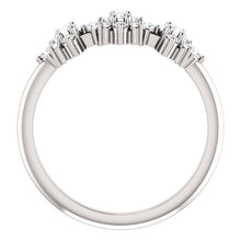 Load image into Gallery viewer, 14K Gold 3/8 CTW Diamond Anniversary Band
